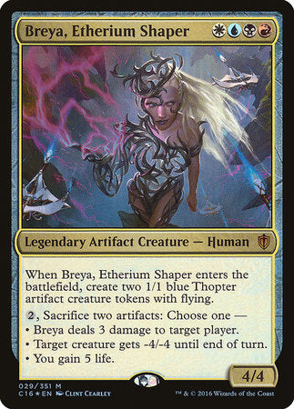 Breya, Etherium Shaper [Commander 2016] | Exor Games New Glasgow