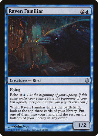 Raven Familiar [Commander 2013] | Exor Games New Glasgow