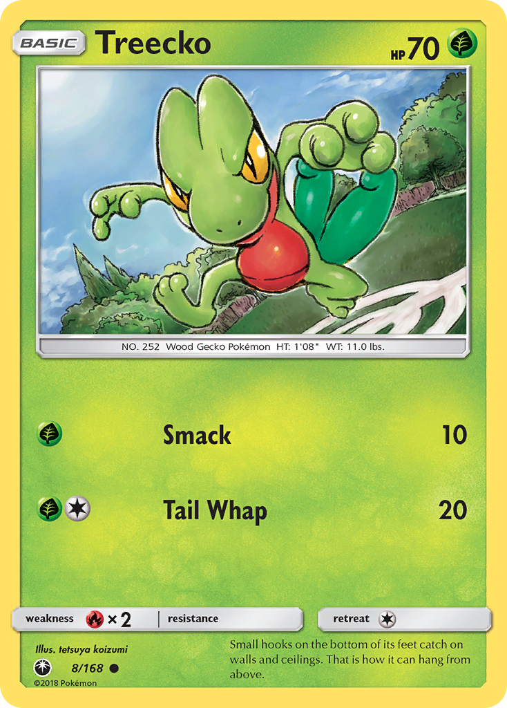 Treecko (8/168) [Sun & Moon: Celestial Storm] | Exor Games New Glasgow