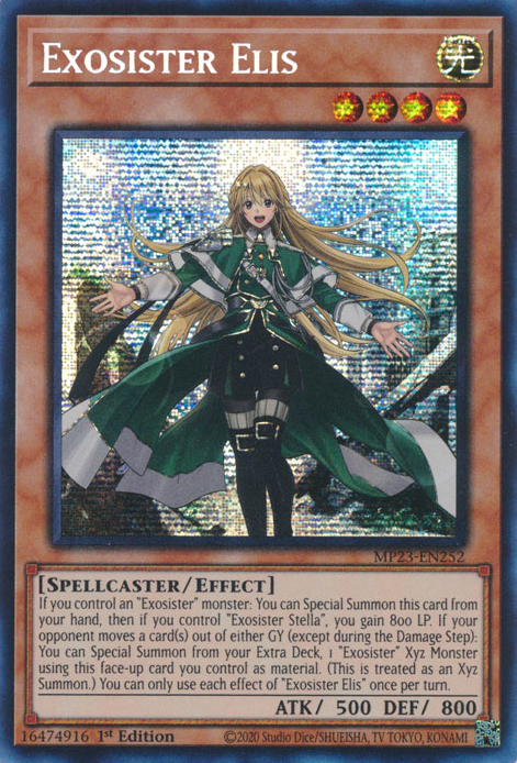 Exosister Elis [MP23-EN252] Prismatic Secret Rare | Exor Games New Glasgow