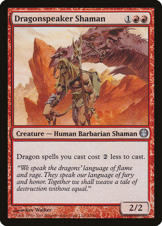 Dragonspeaker Shaman [Duel Decks: Knights vs. Dragons] | Exor Games New Glasgow