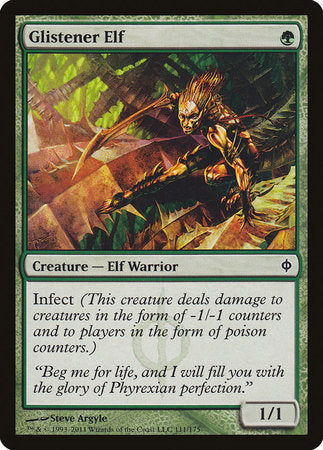 Glistener Elf [New Phyrexia] | Exor Games New Glasgow