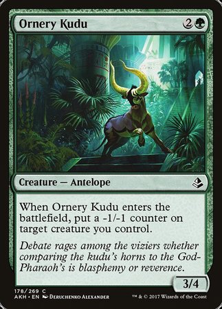 Ornery Kudu [Amonkhet] | Exor Games New Glasgow