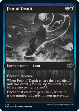 Fear of Death [Innistrad: Double Feature] | Exor Games New Glasgow