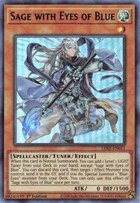 Sage with Eyes of Blue (Blue) [LDS2-EN011] Ultra Rare | Exor Games New Glasgow