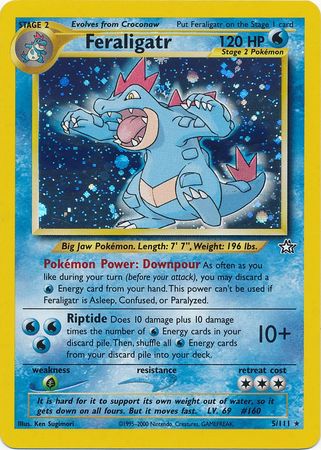 Feraligatr (5/111) [Neo Genesis Unlimited] | Exor Games New Glasgow