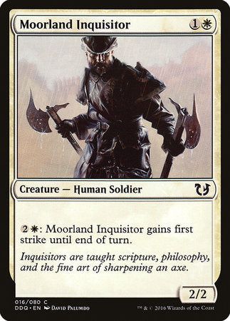 Moorland Inquisitor [Duel Decks: Blessed vs. Cursed] | Exor Games New Glasgow