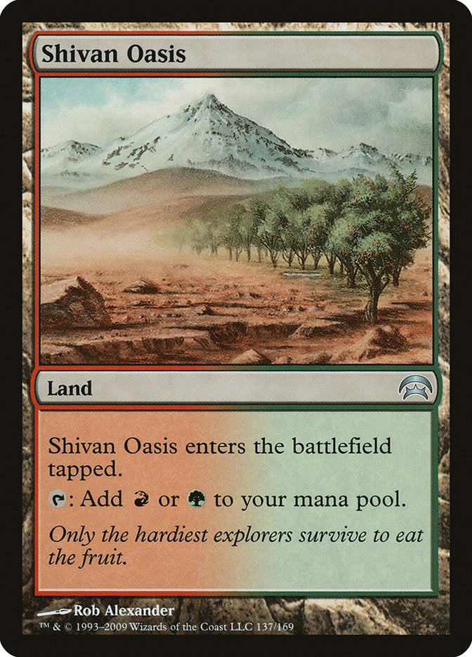 Shivan Oasis [Planechase] | Exor Games New Glasgow