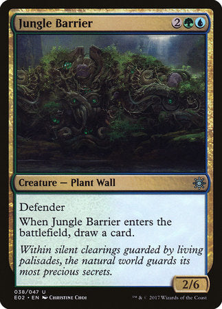 Jungle Barrier [Explorers of Ixalan] | Exor Games New Glasgow