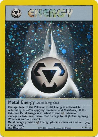 Metal Energy (19/111) [Neo Genesis Unlimited] | Exor Games New Glasgow