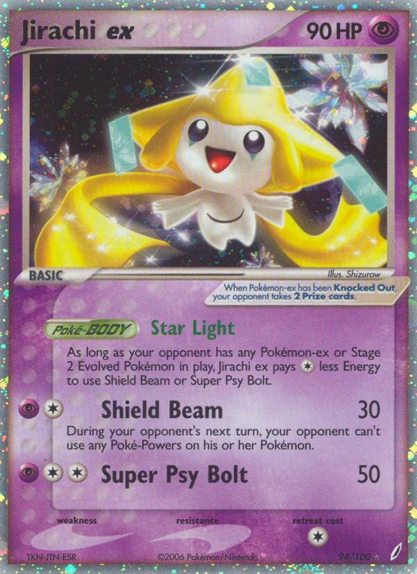 Jirachi ex (94/100) [EX: Crystal Guardians] | Exor Games New Glasgow