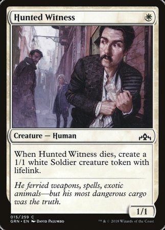 Hunted Witness [Guilds of Ravnica] | Exor Games New Glasgow