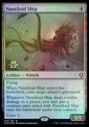 Nautiloid Ship [Commander Legends: Battle for Baldur's Gate Prerelease Promos] | Exor Games New Glasgow