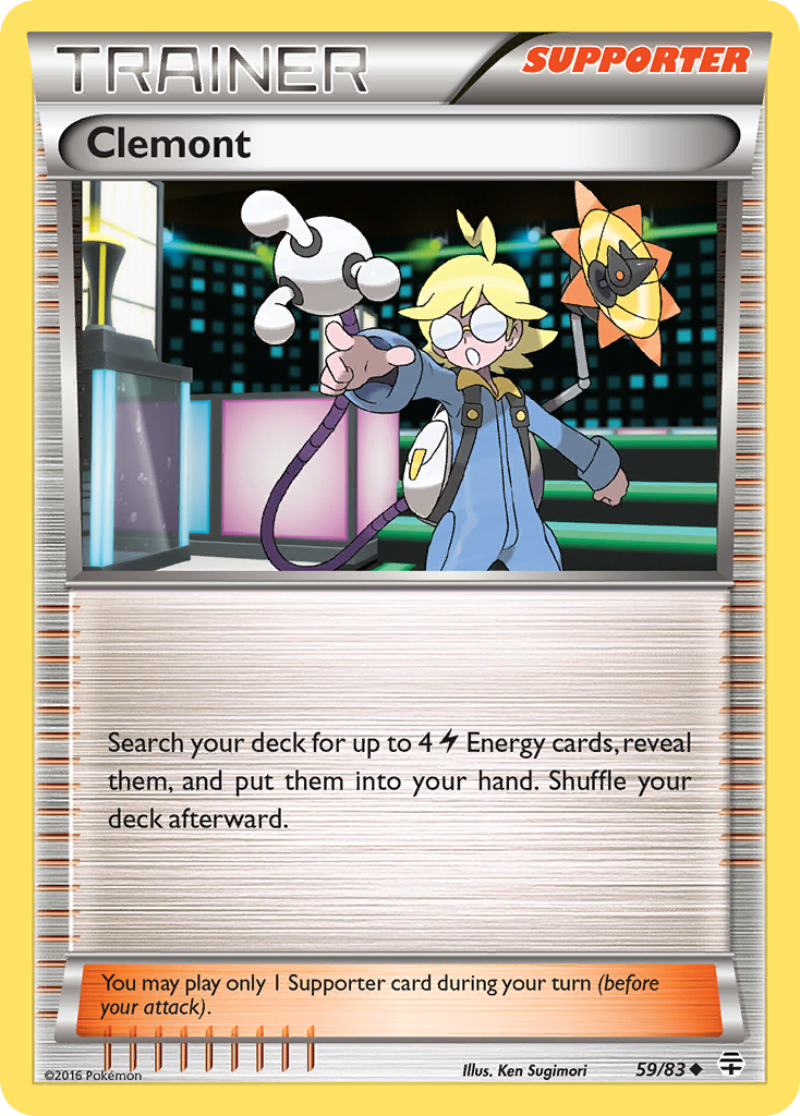 Clemont (59/83) [XY: Generations] | Exor Games New Glasgow