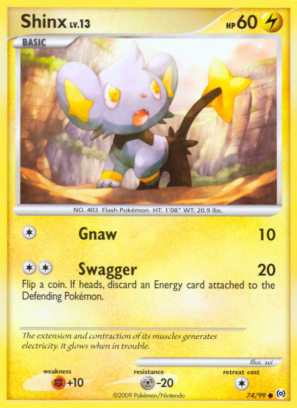 Shinx (74/99) [Platinum: Arceus] | Exor Games New Glasgow