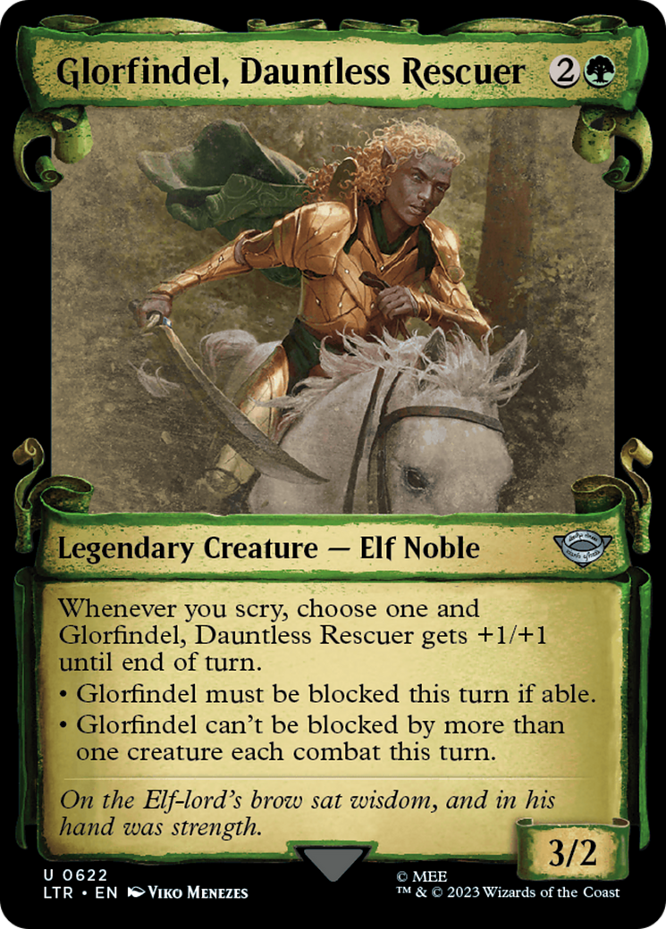 Glorfindel, Dauntless Rescuer [The Lord of the Rings: Tales of Middle-Earth Showcase Scrolls] | Exor Games New Glasgow