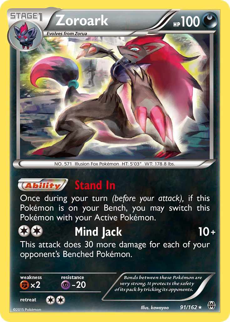 Zoroark (91/162) [XY: BREAKthrough] | Exor Games New Glasgow