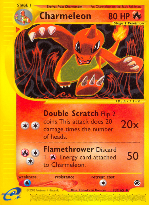 Charmeleon (73/165) [Expedition: Base Set] | Exor Games New Glasgow