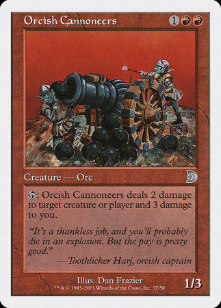 Orcish Cannoneers [Deckmasters] | Exor Games New Glasgow