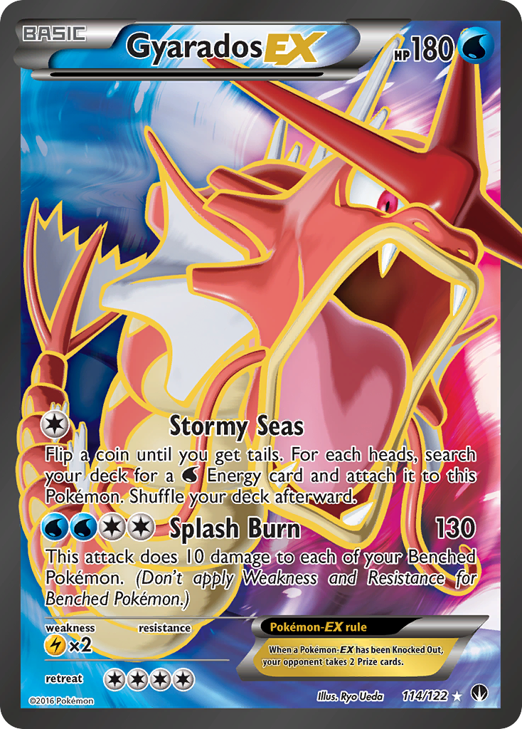 Gyarados EX (114/122) [XY: BREAKpoint] | Exor Games New Glasgow