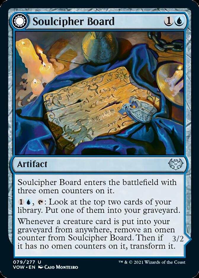 Soulcipher Board // Cipherbound Spirit [Innistrad: Crimson Vow] | Exor Games New Glasgow