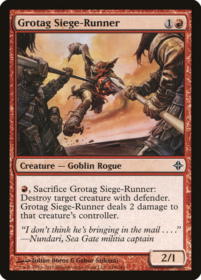 Grotag Siege-Runner [Rise of the Eldrazi] | Exor Games New Glasgow