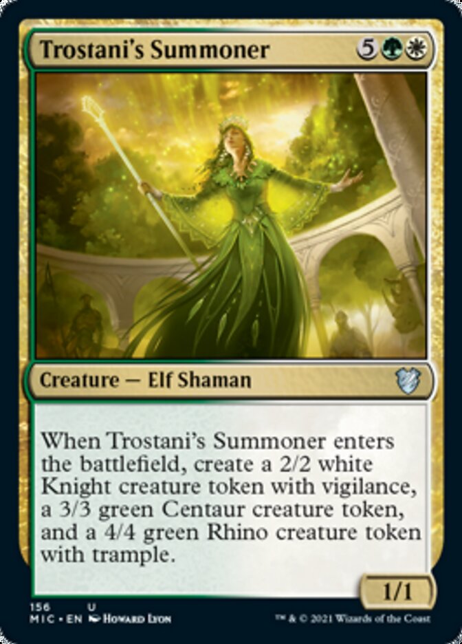 Trostani's Summoner [Innistrad: Midnight Hunt Commander] | Exor Games New Glasgow