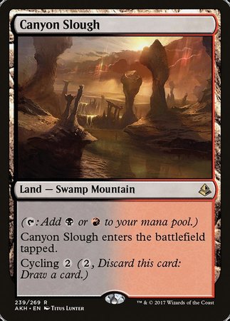 Canyon Slough [Amonkhet] | Exor Games New Glasgow