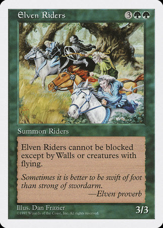 Elven Riders [Fifth Edition] | Exor Games New Glasgow