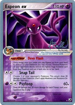 Espeon ex (102/115) (Eeveelutions - Jimmy Ballard) [World Championships 2006] | Exor Games New Glasgow