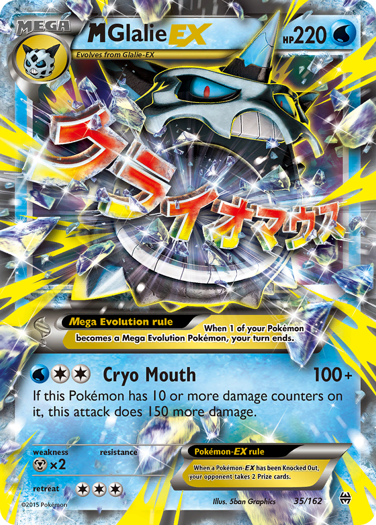 M Glalie EX (35/162) [XY: BREAKthrough] | Exor Games New Glasgow