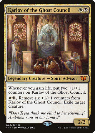 Karlov of the Ghost Council [Commander 2015] | Exor Games New Glasgow