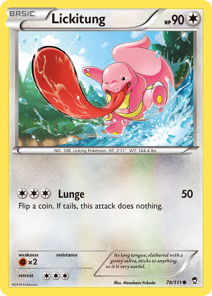 Lickitung (78/111) [XY: Furious Fists] | Exor Games New Glasgow