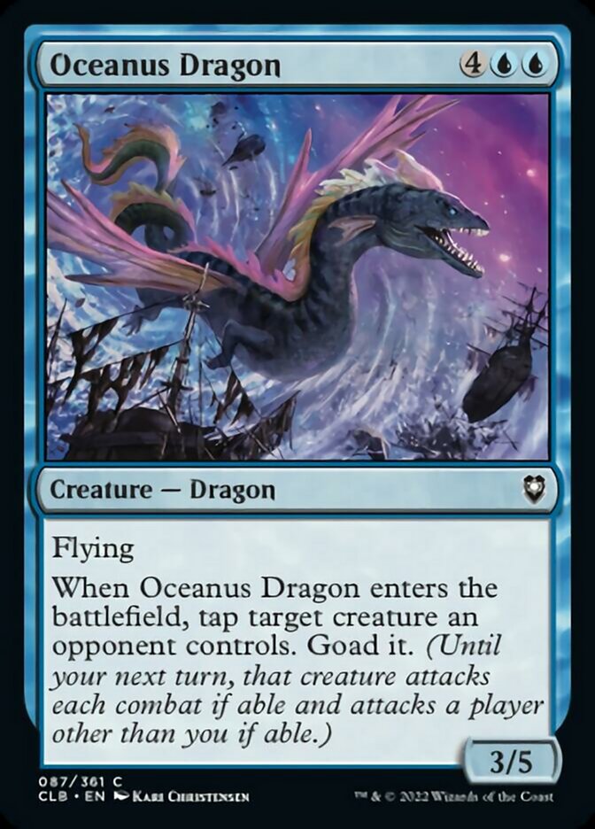 Oceanus Dragon [Commander Legends: Battle for Baldur's Gate] | Exor Games New Glasgow