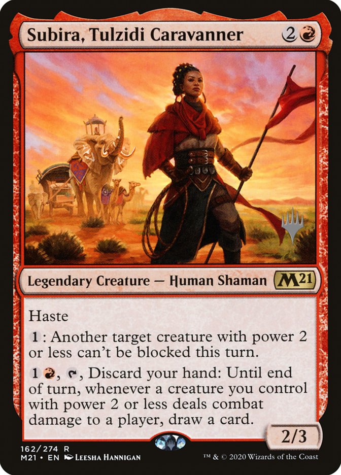 Subira, Tulzidi Caravanner (Promo Pack) [Core Set 2021 Promos] | Exor Games New Glasgow