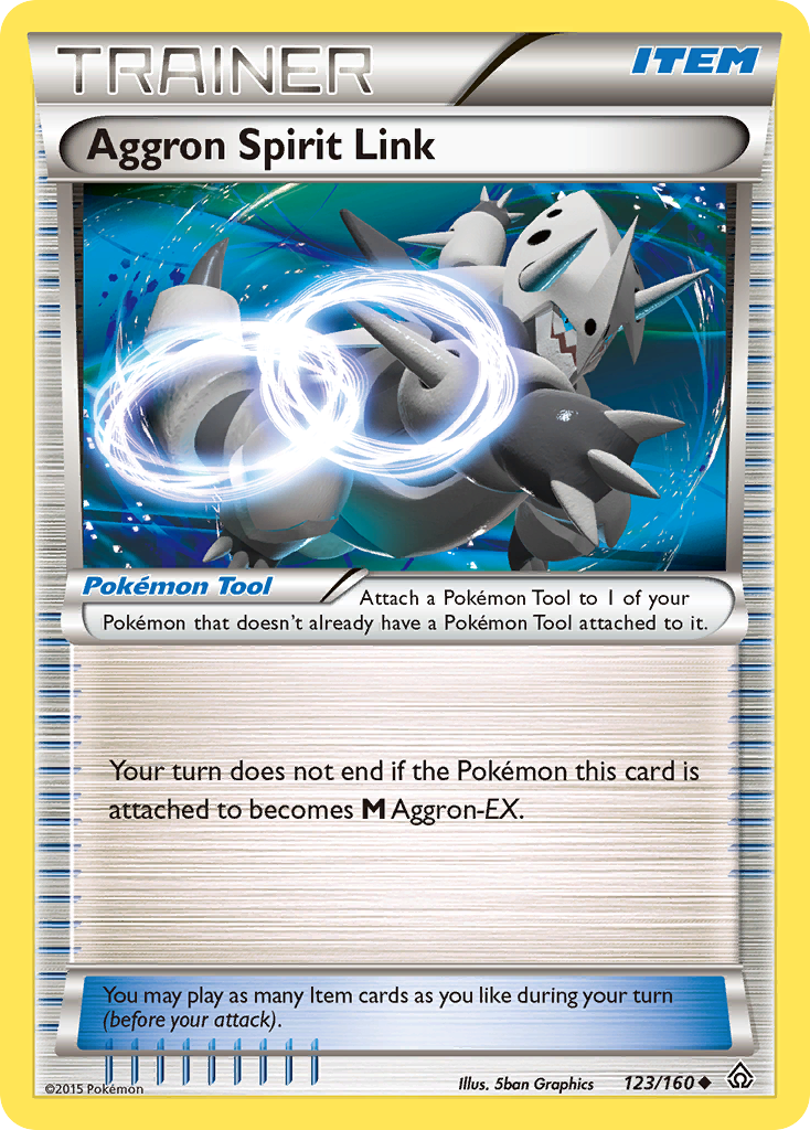 Aggron Spirit Link (123/160) [XY: Primal Clash] | Exor Games New Glasgow