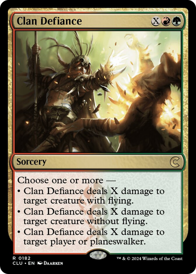 Clan Defiance [Ravnica: Clue Edition] | Exor Games New Glasgow