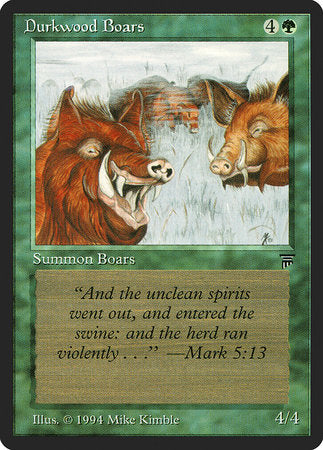 Durkwood Boars [Legends] | Exor Games New Glasgow