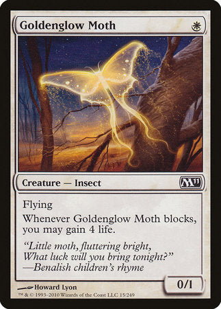 Goldenglow Moth [Magic 2011] | Exor Games New Glasgow
