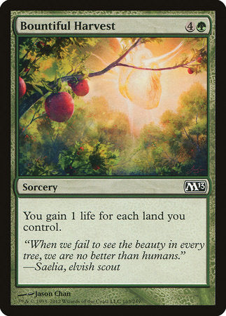 Bountiful Harvest [Magic 2013] | Exor Games New Glasgow