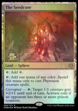 The Seedcore [Phyrexia: All Will Be One Prerelease Promos] | Exor Games New Glasgow