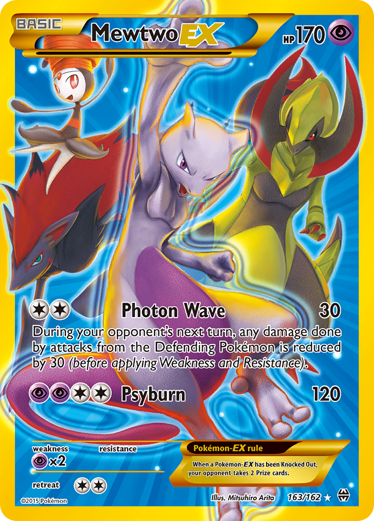 Mewtwo EX (163/162) [XY: BREAKthrough] | Exor Games New Glasgow