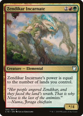 Zendikar Incarnate [Commander 2018] | Exor Games New Glasgow