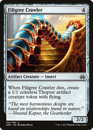 Filigree Crawler [Aether Revolt] | Exor Games New Glasgow