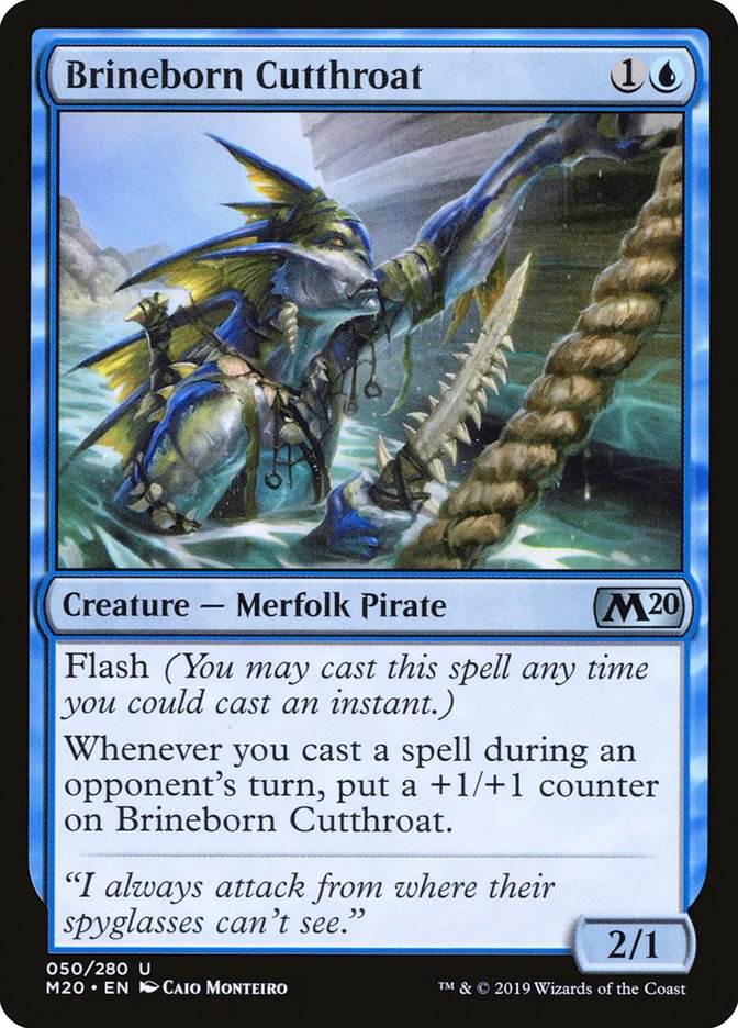 Brineborn Cutthroat [Core Set 2020] | Exor Games New Glasgow