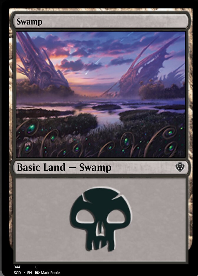 Swamp (344) [Starter Commander Decks] | Exor Games New Glasgow