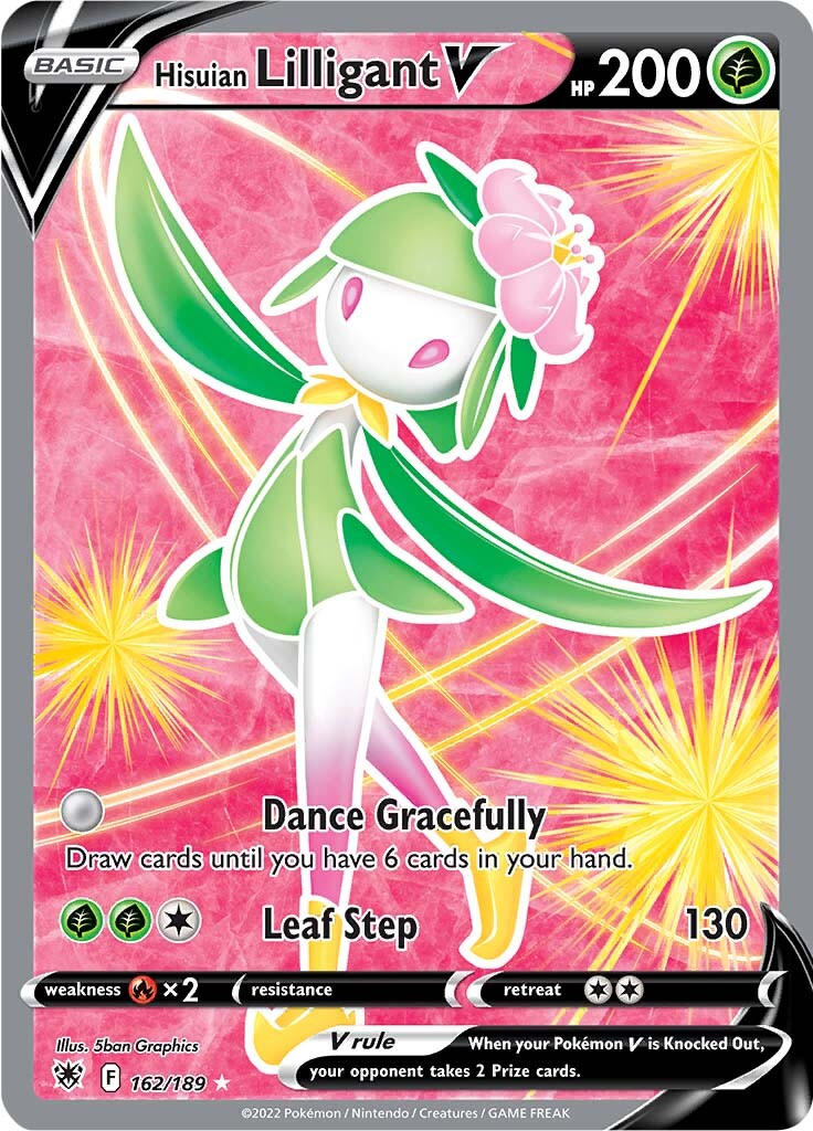 Hisuian Lilligant V (162/189) [Sword & Shield: Astral Radiance] | Exor Games New Glasgow