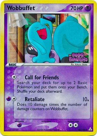 Wobbuffet (56/110) (Stamped) [EX: Holon Phantoms] | Exor Games New Glasgow