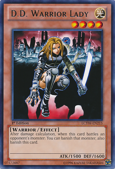 D.D. Warrior Lady [LCYW-EN215] Rare | Exor Games New Glasgow