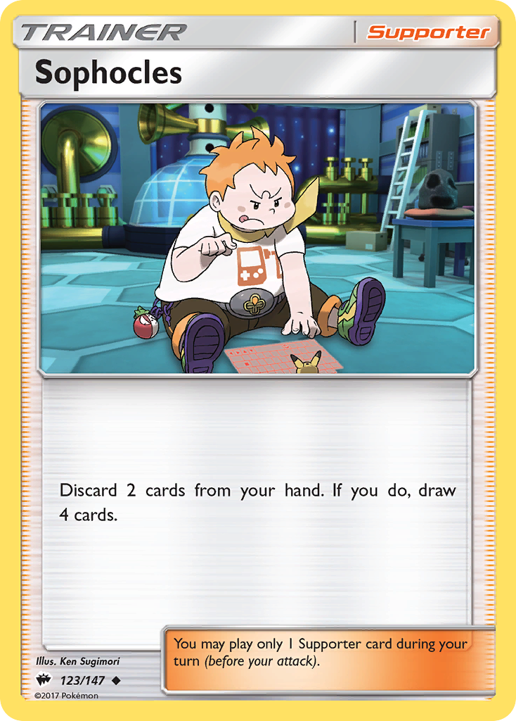 Sophocles (123/147) [Sun & Moon: Burning Shadows] | Exor Games New Glasgow